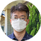 Mr. Kazuhisa Nakajima, Nagano City, Japan, who came for acupuncture treatment of facial spasm